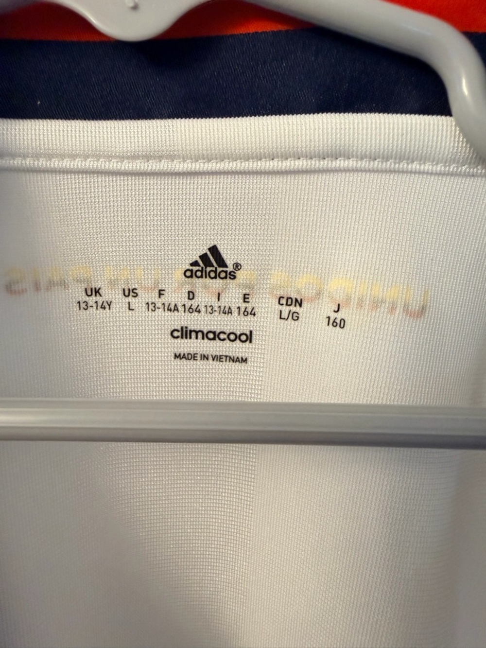 Adidas‎ Soccer Colombia Futbol White Short-Sleeve Polo Boy’s Large - Picture 3 of 5